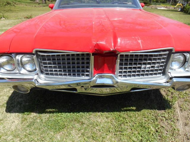1970 Red Oldsmobile Cutlass Convertible