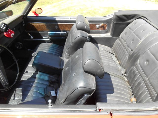 1970 Red Oldsmobile Cutlass Convertible