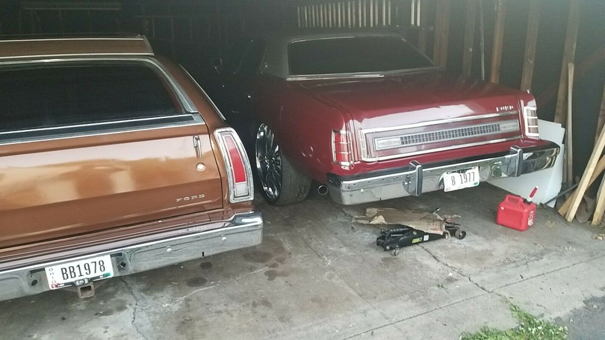 1977 Blue Ford LTD Sedan