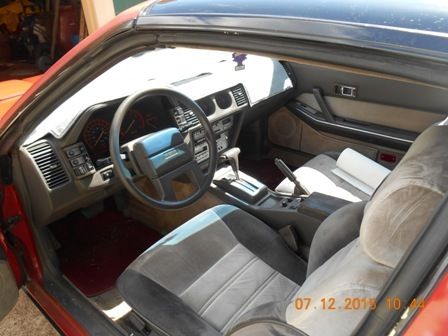 1984 Red Nissan 300ZX Hatchback