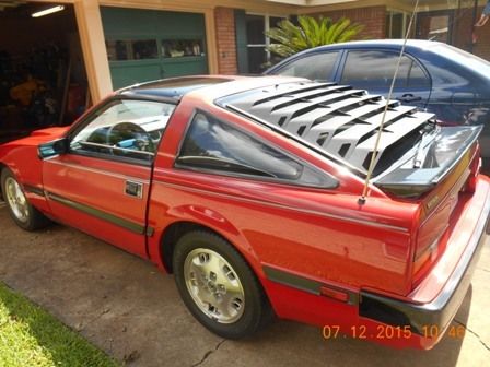 1984 Red Nissan 300ZX Hatchback