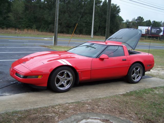 1993 Red Chevrolet Corvette Coupe