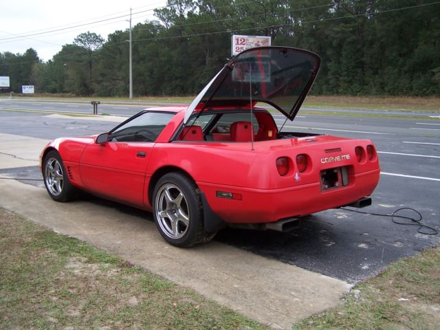 1993 Red Chevrolet Corvette Coupe