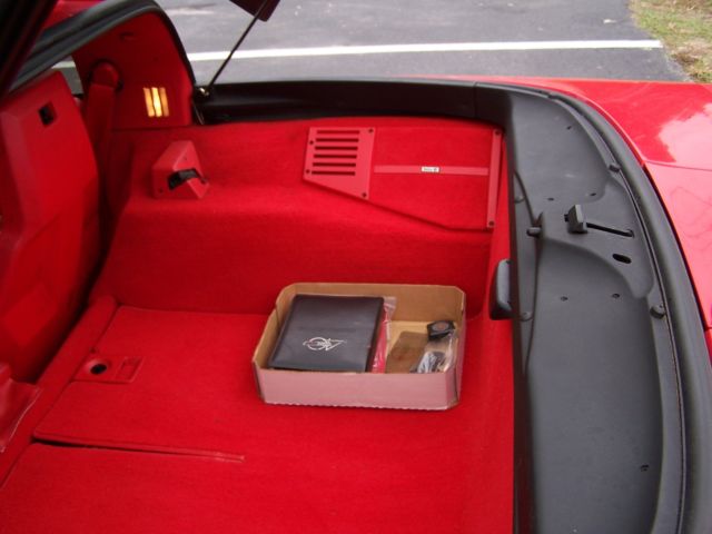 1993 Red Chevrolet Corvette Coupe