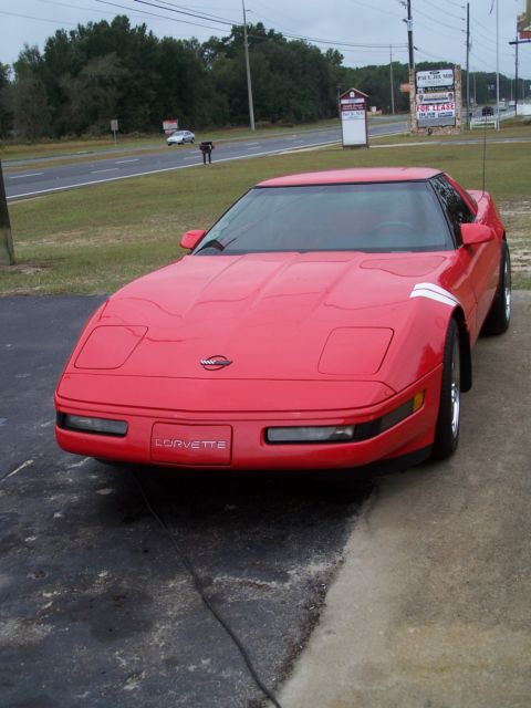 1993 Red Chevrolet Corvette Coupe