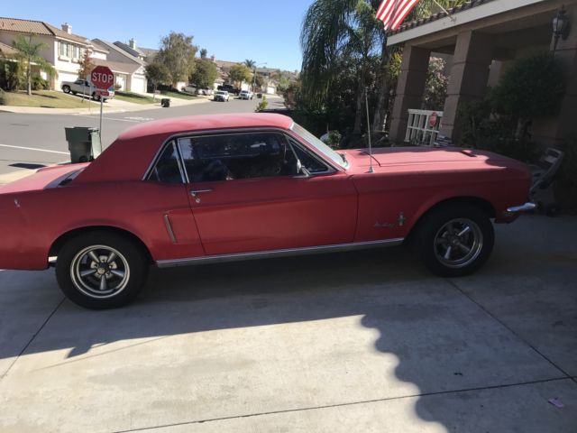 1968 RED Ford Mustang Coupe