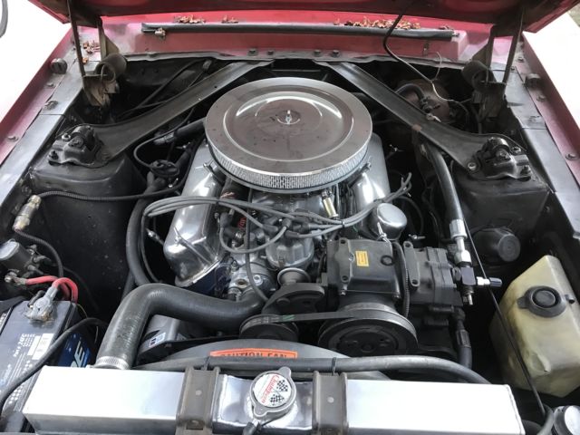 1968 RED Ford Mustang Coupe