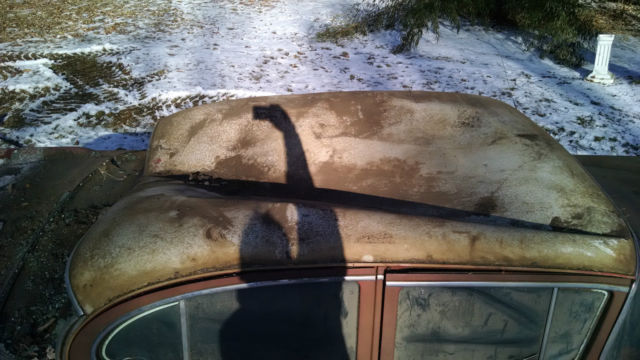 1954 Red Buick Century Sedan