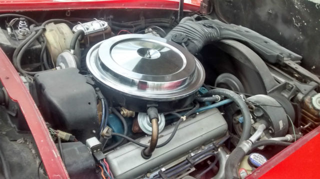 1979 red Chevrolet Corvette Coupe