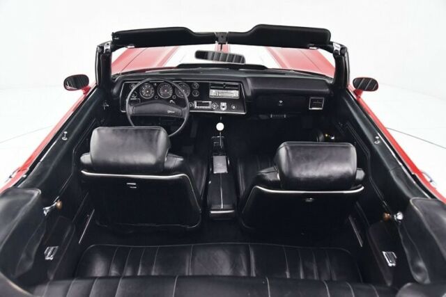 1971 Red Chevrolet Chevelle Convertible