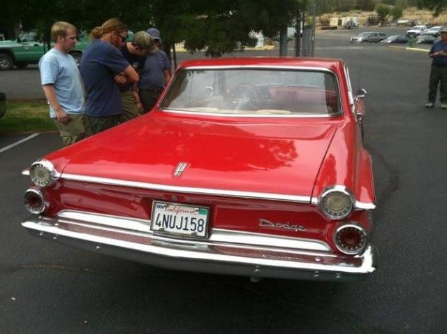 1962 Red Dodge Dart Coupe