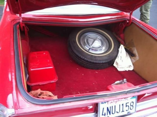 1962 Red Dodge Dart Coupe