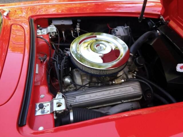 1958 Red Chevrolet Corvette Convertible