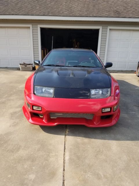 1991 Red Nissan 300ZX Coupe / T-Tops