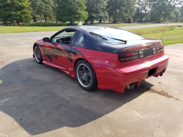 1991 Red Nissan 300ZX Coupe / T-Tops