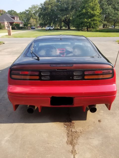 1991 Red Nissan 300ZX Coupe / T-Tops