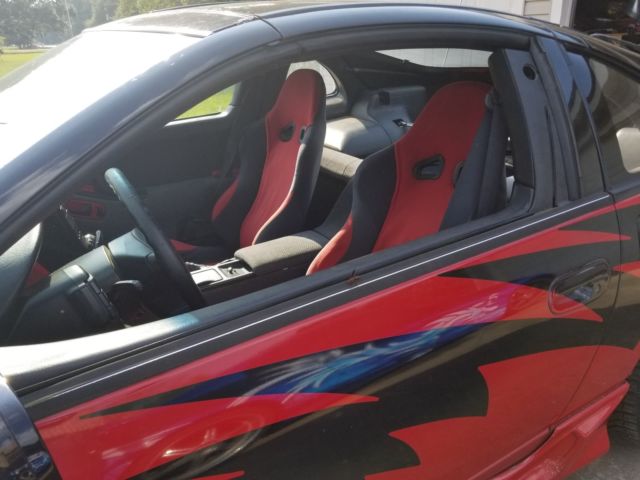 1991 Red Nissan 300ZX Coupe / T-Tops