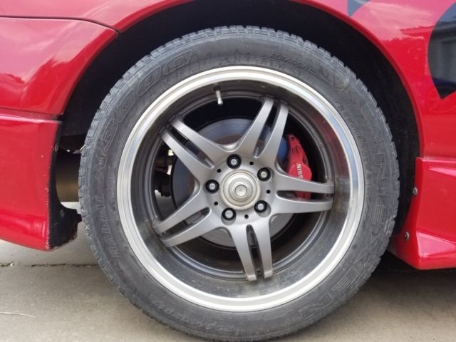 1991 Red Nissan 300ZX Coupe / T-Tops