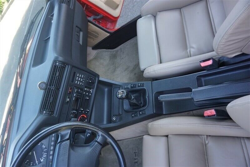 1990 Red BMW 3-Series --