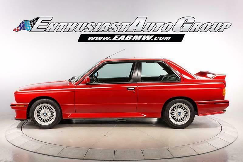 1989 Red BMW M3 Coupe