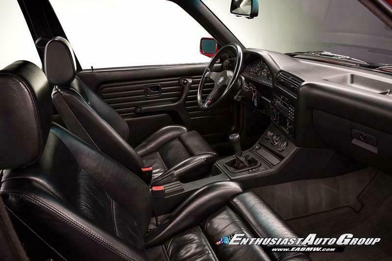 1989 Red BMW M3 Coupe