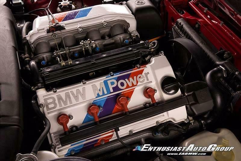 1989 Red BMW M3 Coupe