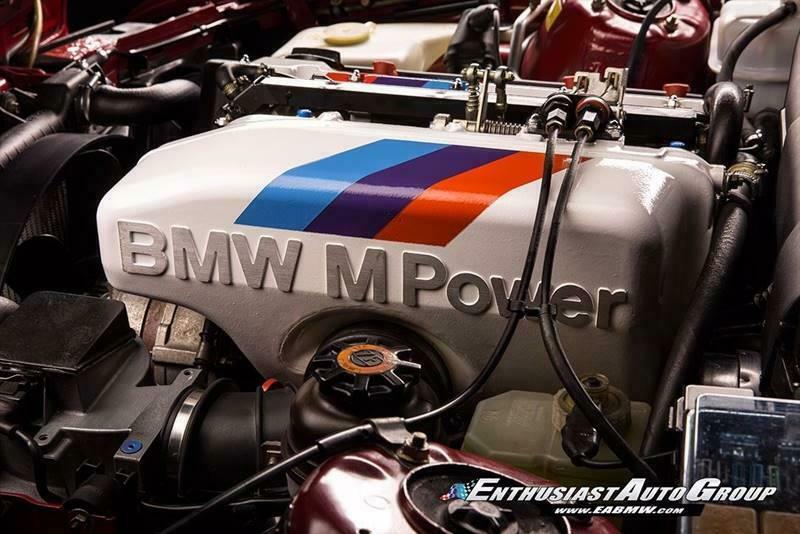 1989 Red BMW M3 Coupe