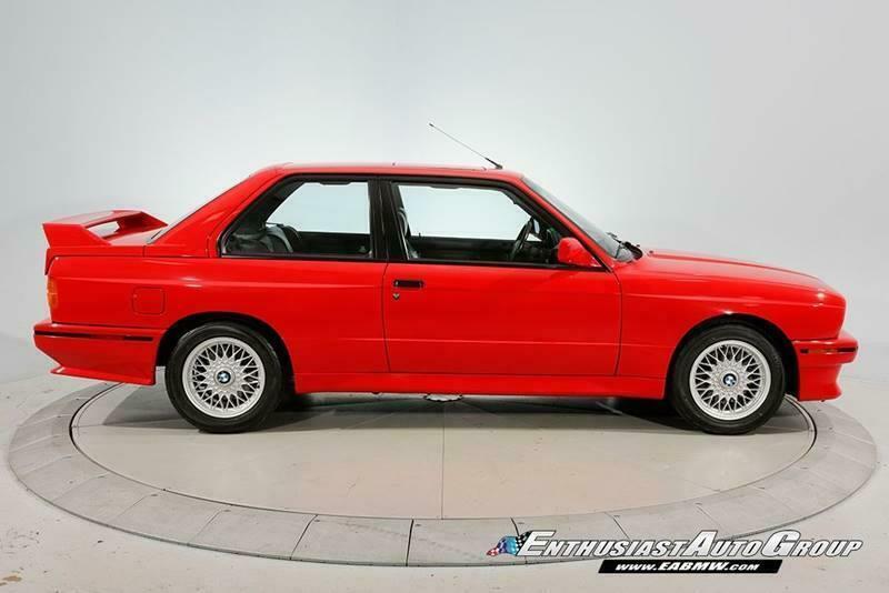 1990 Red BMW M3 Coupe