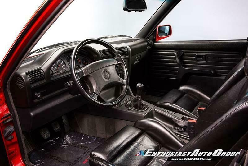 1990 Red BMW M3 Coupe