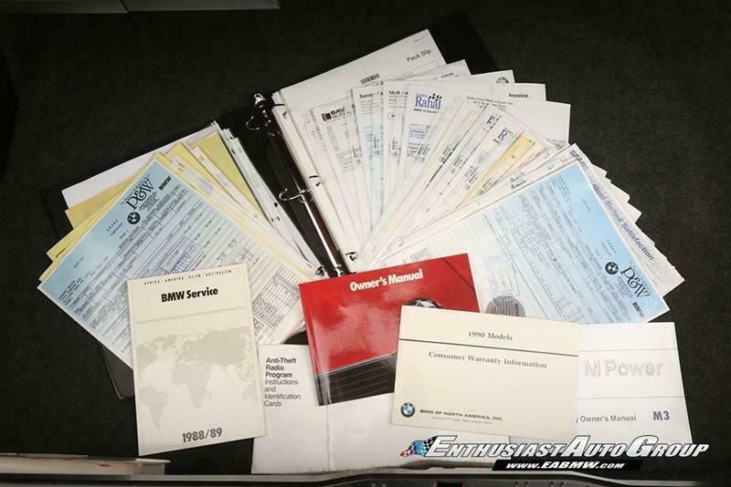 1990 Red BMW M3 Coupe