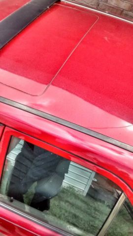 1993 Red Mercedes-Benz 190-Series Sedan