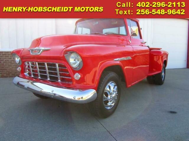 1955 Red Chevrolet 1 Ton Chassis-Cab --