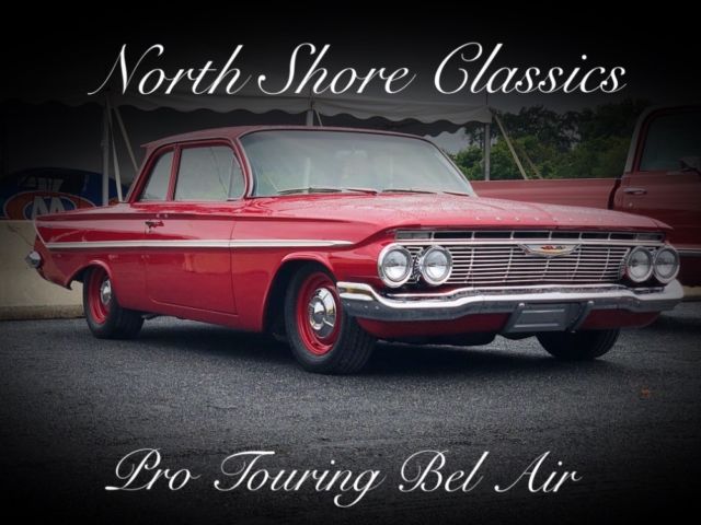 1961 Red Chevrolet Bel Air/150/210 Coupe