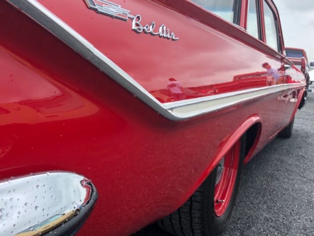 1961 Red Chevrolet Bel Air/150/210 Coupe