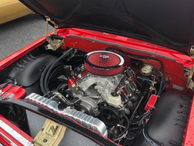 1961 Red Chevrolet Bel Air/150/210 Coupe