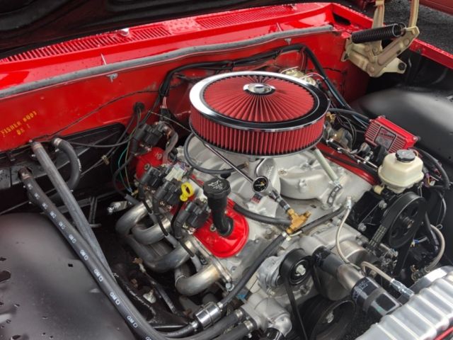 1961 Red Chevrolet Bel Air/150/210 Coupe