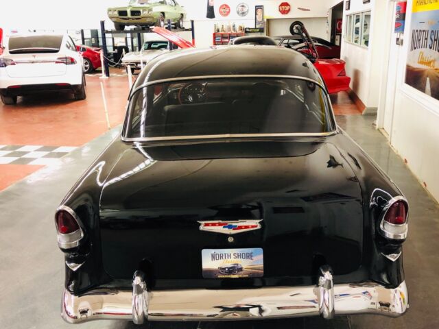 1955 Red Chevrolet Bel Air/150/210 Coupe