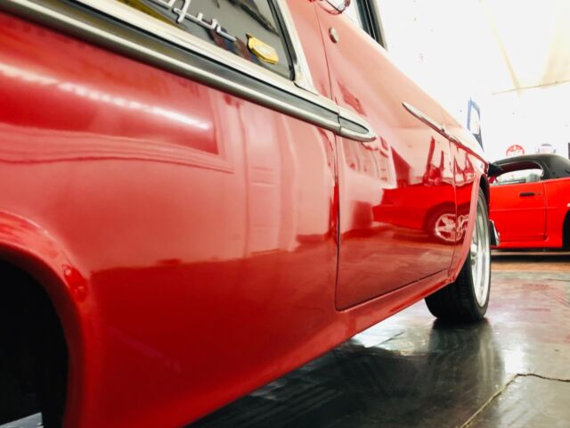 1955 Red Chevrolet Bel Air/150/210 Coupe