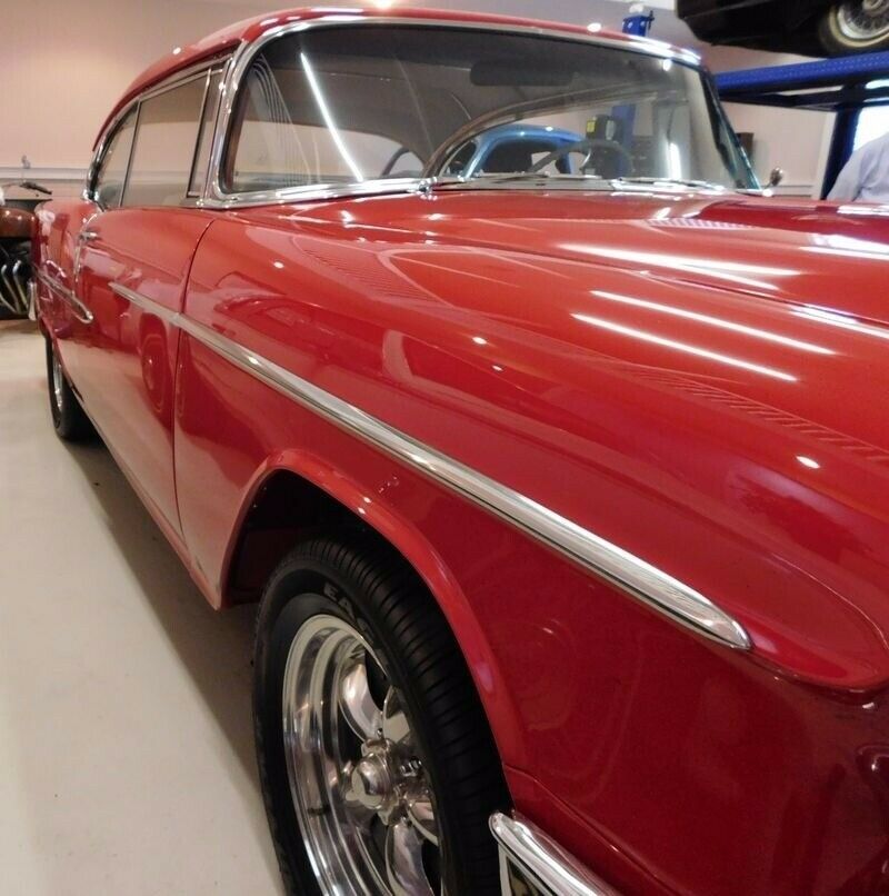 1955 Red Chevrolet Bel Air/150/210 2 Door