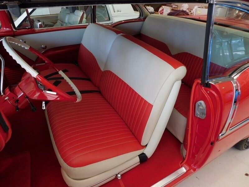 1955 Red Chevrolet Bel Air/150/210 2 Door