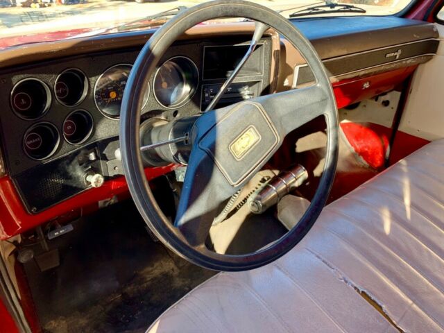 1982 Red Chevrolet C-10 Standard Cab Pickup