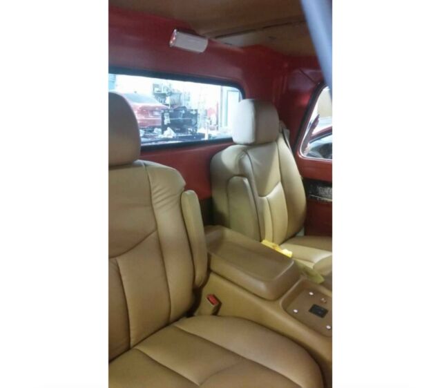 1965 Red Chevrolet C-10 Pickup