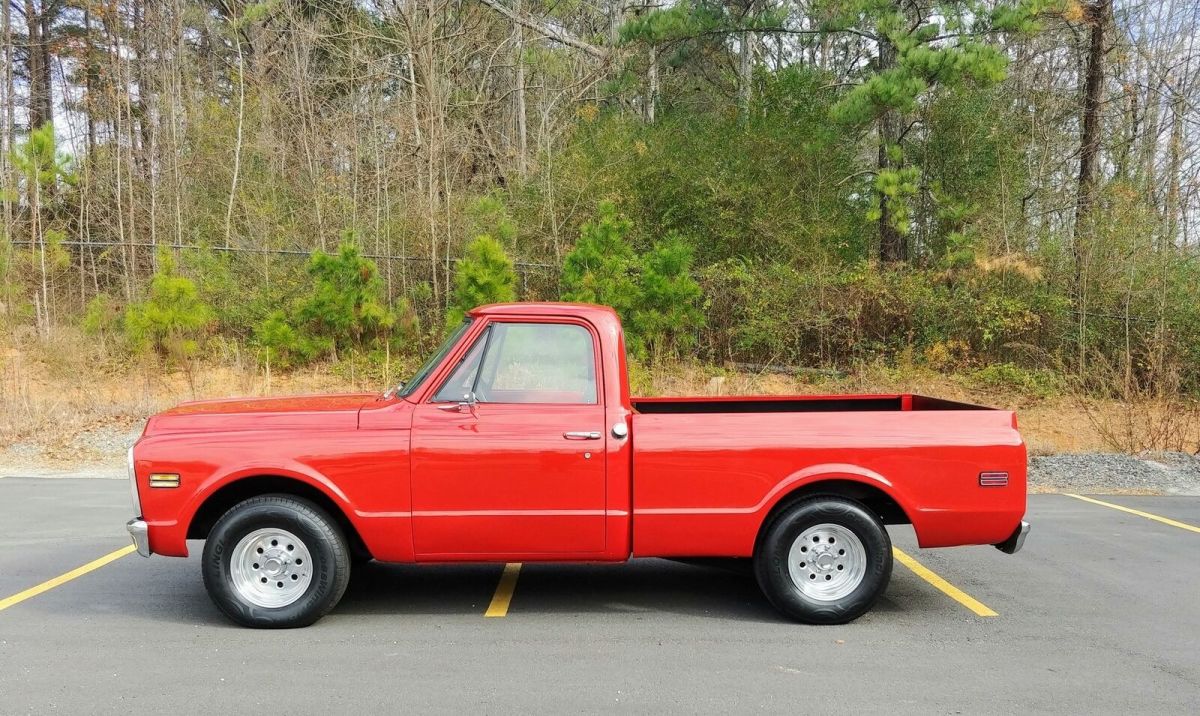 1970 Red Chevrolet C-10 Pick-Up