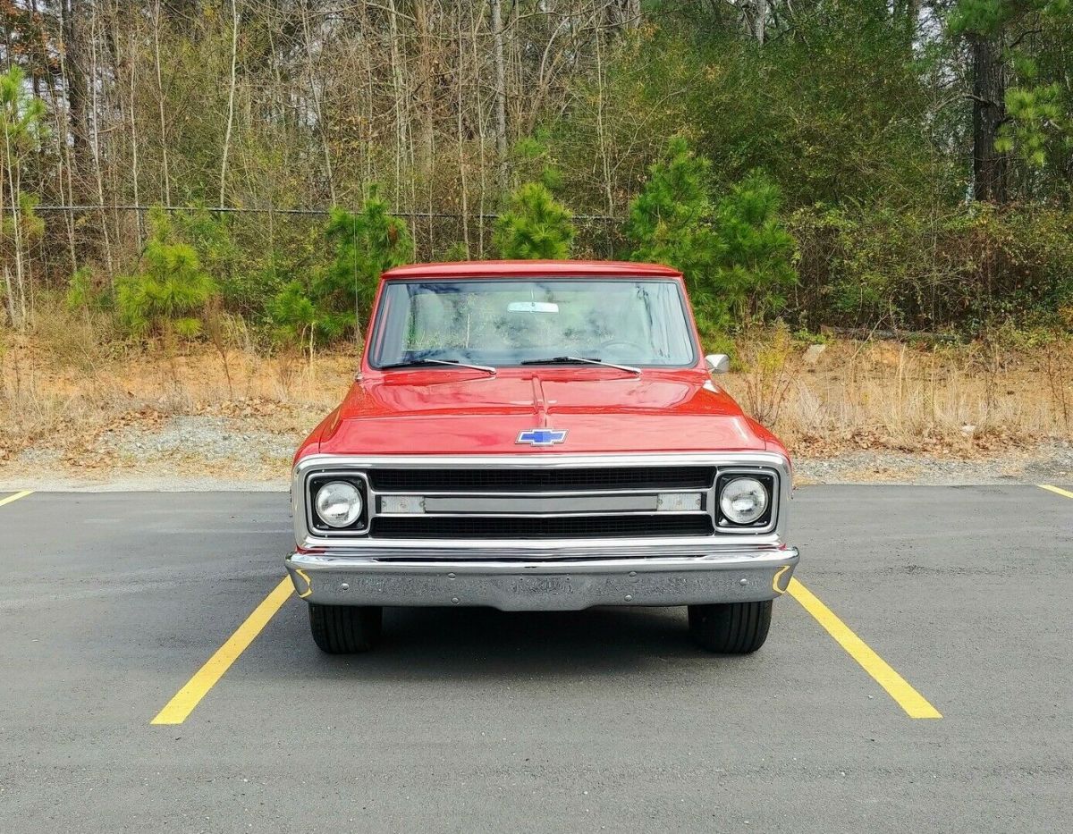 1970 Red Chevrolet C-10 Pick-Up