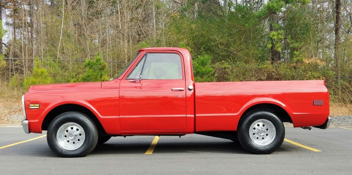 1970 Red Chevrolet C-10 Pick-Up