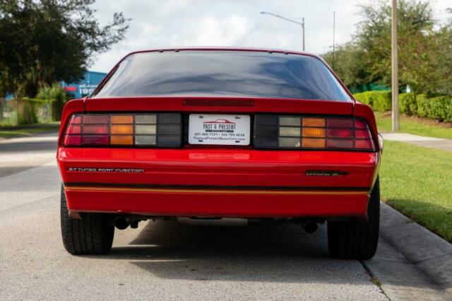1988 Red Chevrolet Camaro 2d Coupe