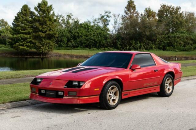 1988 Red Chevrolet Camaro 2d Coupe