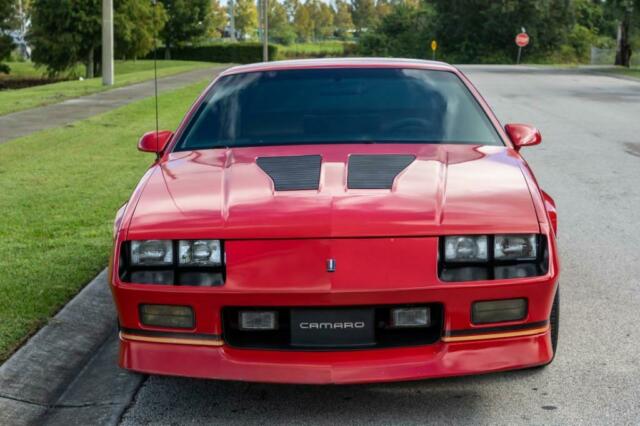 1988 Red Chevrolet Camaro 2d Coupe