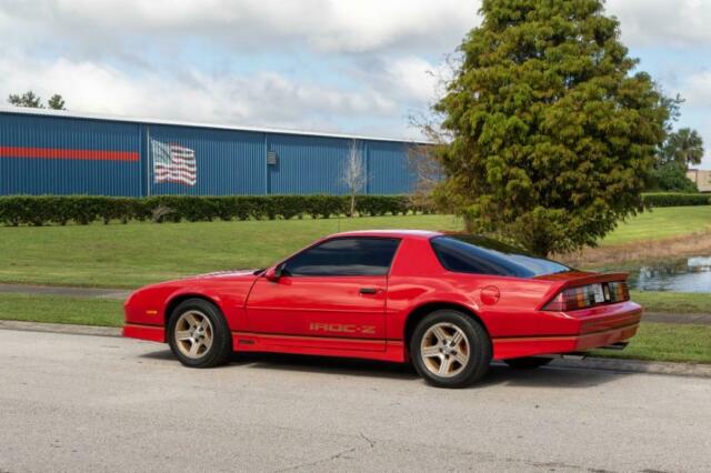 1988 Red Chevrolet Camaro 2d Coupe