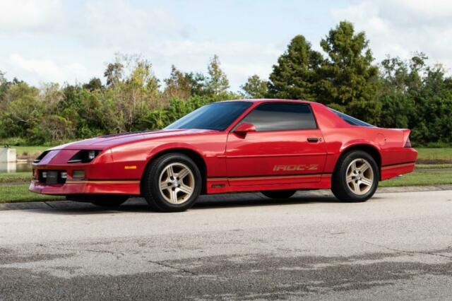 1988 Red Chevrolet Camaro 2d Coupe